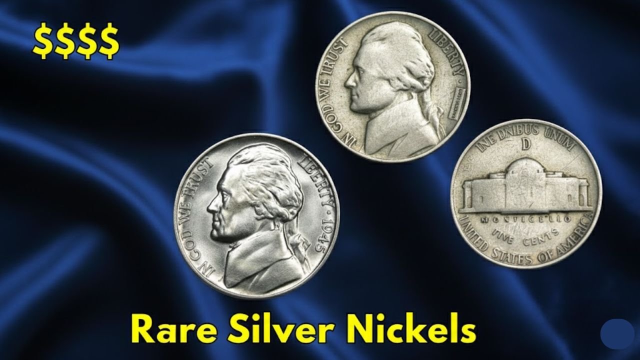 1942-1945 Silver Jefferson Nickels