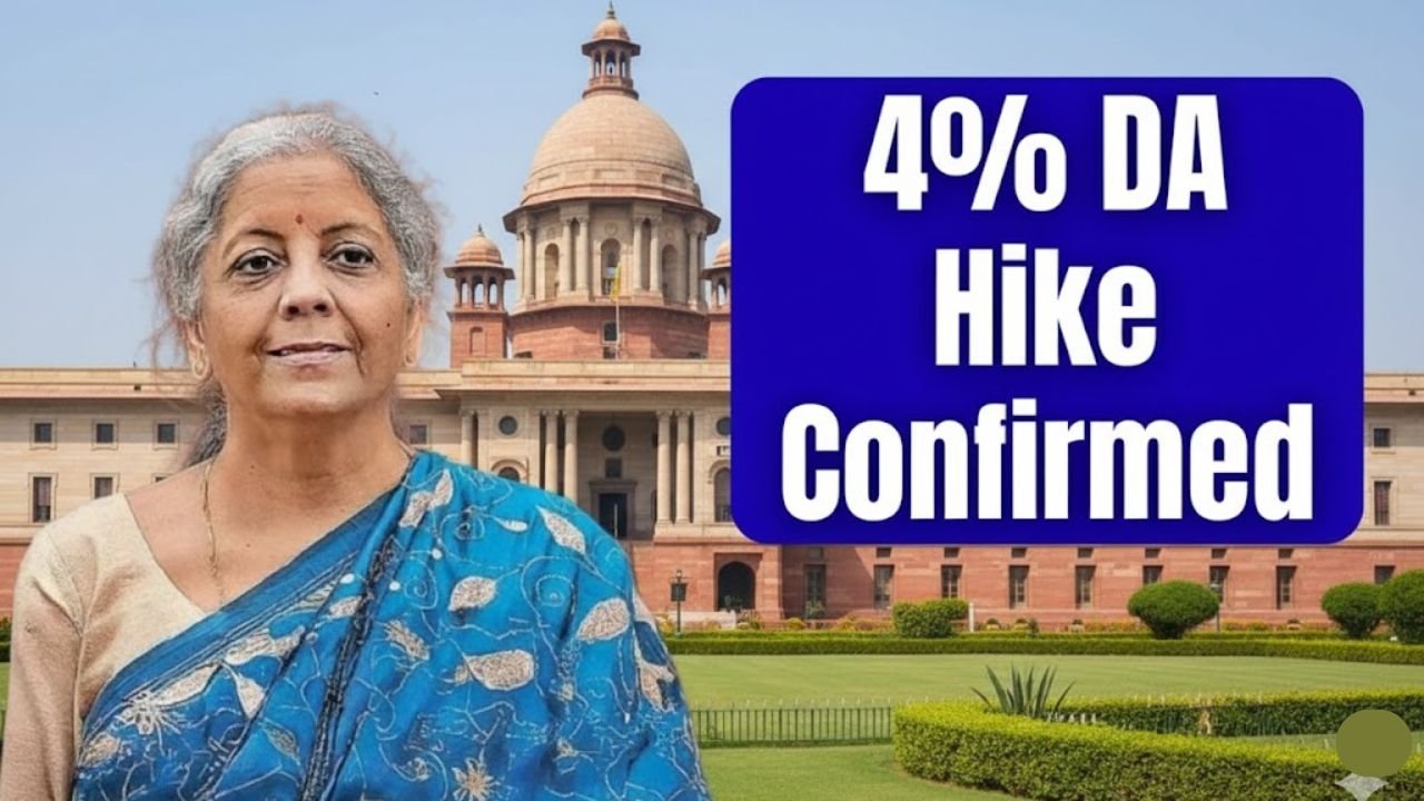 4% DA Hike Confirmed from January 2026